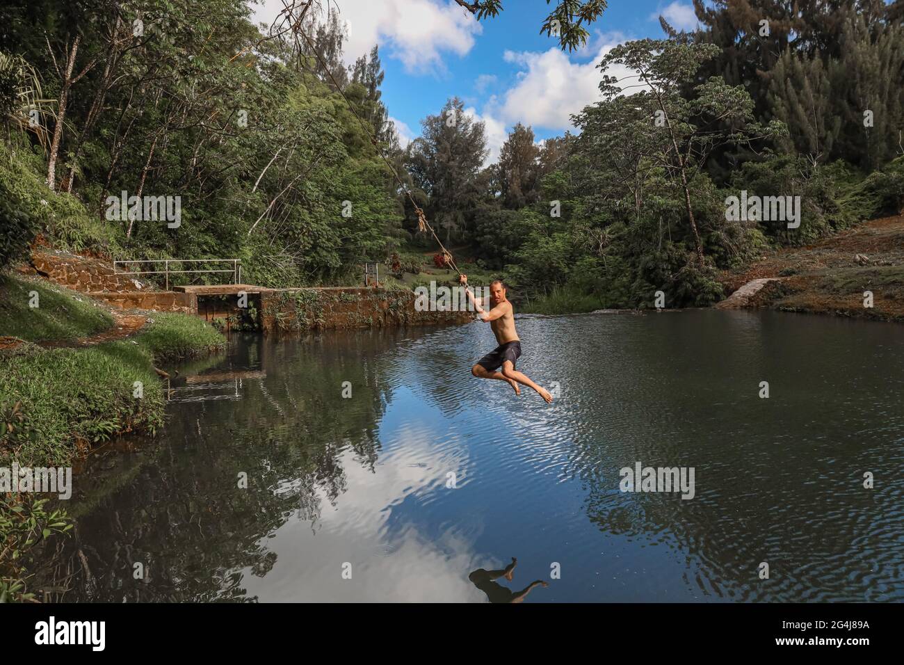 Kilauea stone dam hires stock photography and images Alamy