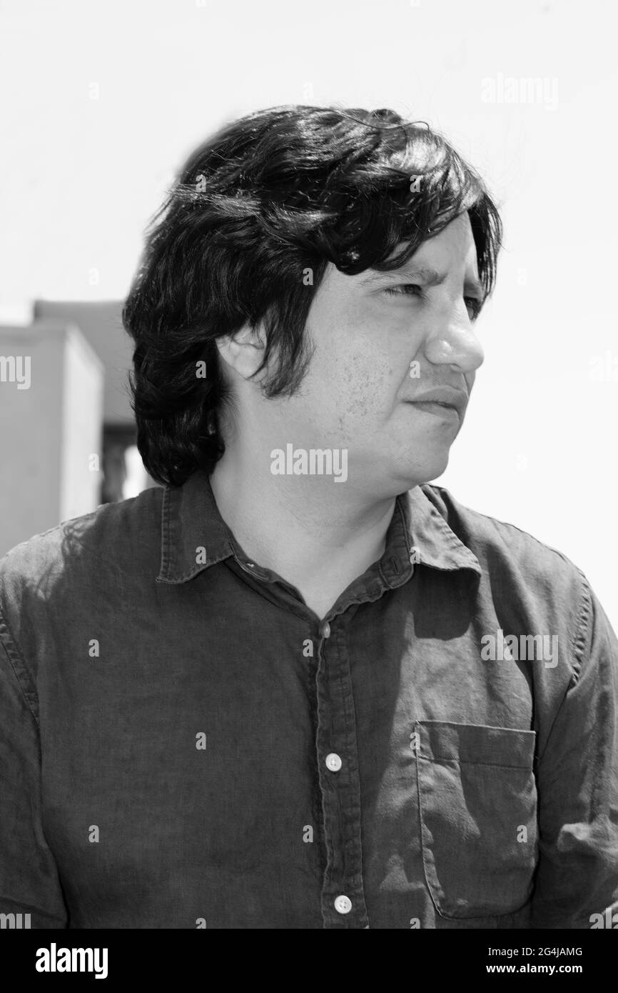 Alejandro Zambra, Chilean writer Stock Photo
