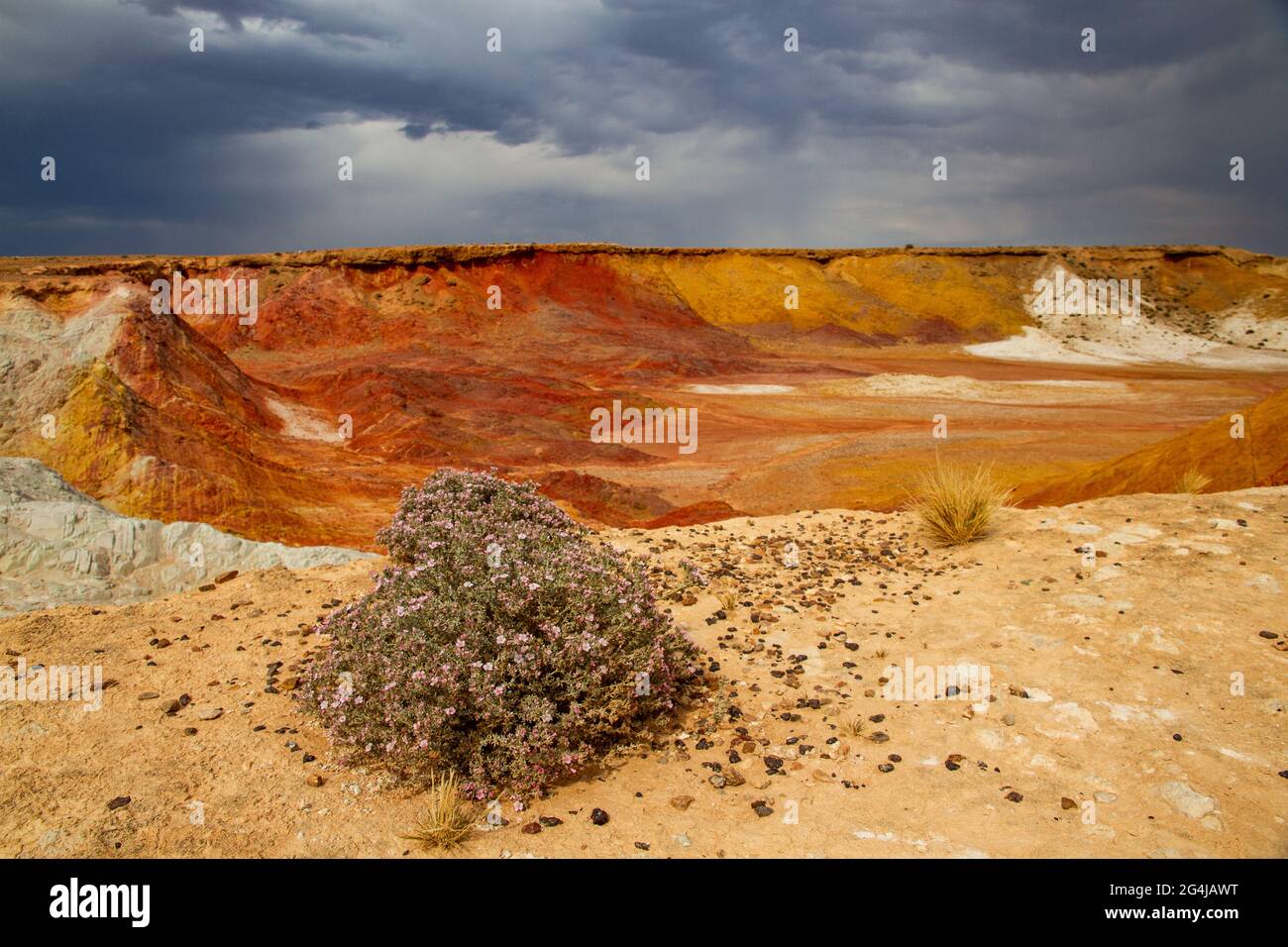 Aboriginal Ochre Pits, Lyndhurst South Australia Stock Photo Alamy