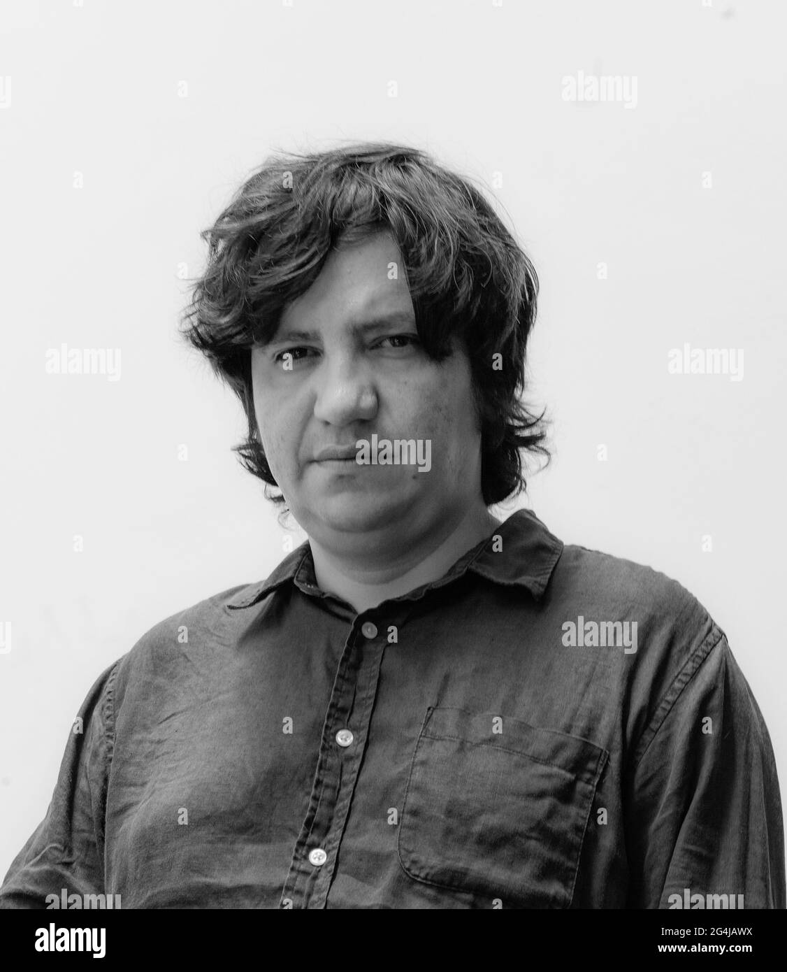 Alejandro Zambra, Chilean writer Stock Photo