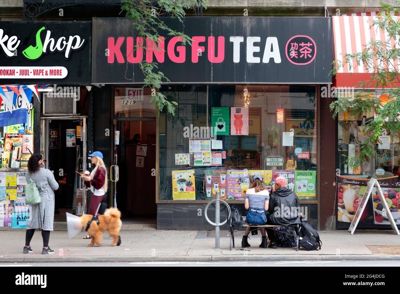Kung Fu Tea, 1219 1st Ave, New York, NYC storefront photo of a bubble