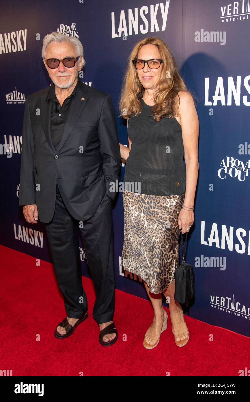 Los Angeles, USA. 21st June, 2021. Harvey Keitel with wife attends Los