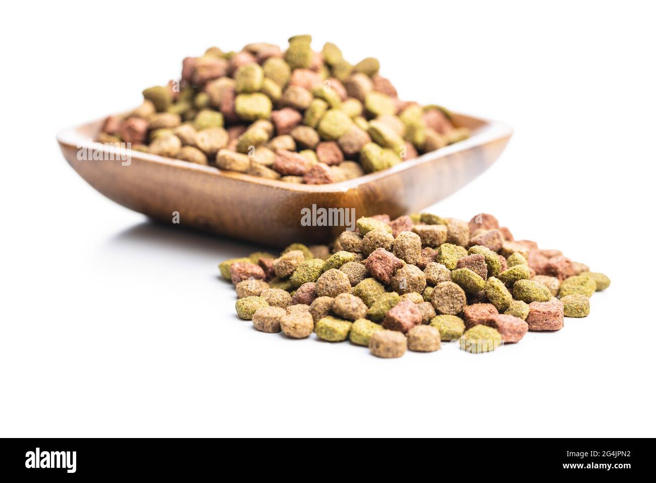 Define Kibble Dry kibble animal food. Dried food for cats or dogs isolated on white ...