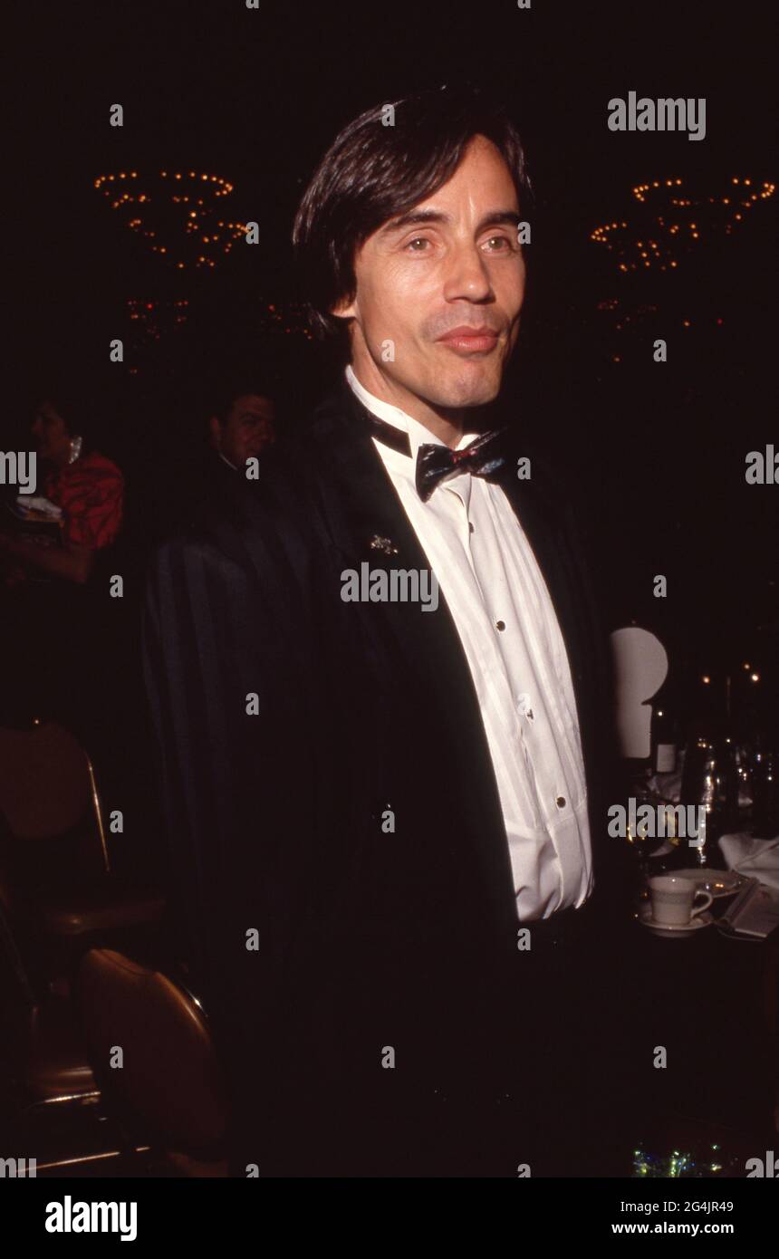 Jackson Browne March 1990 Credit Ralph Dominguez/MediaPunch Stock