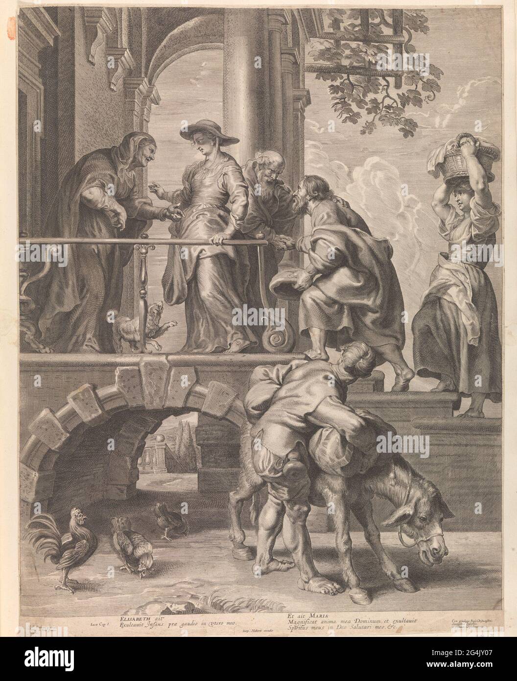 The visitation Stock Photo Alamy