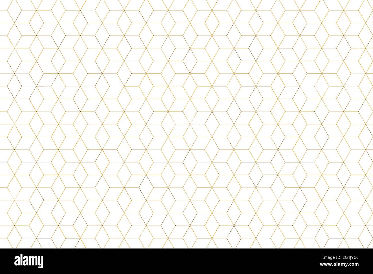 2D Illustration With A White Background And Golden Outlines Of Square 2D Illustration With A White Background And Golden Outlines Of Square
