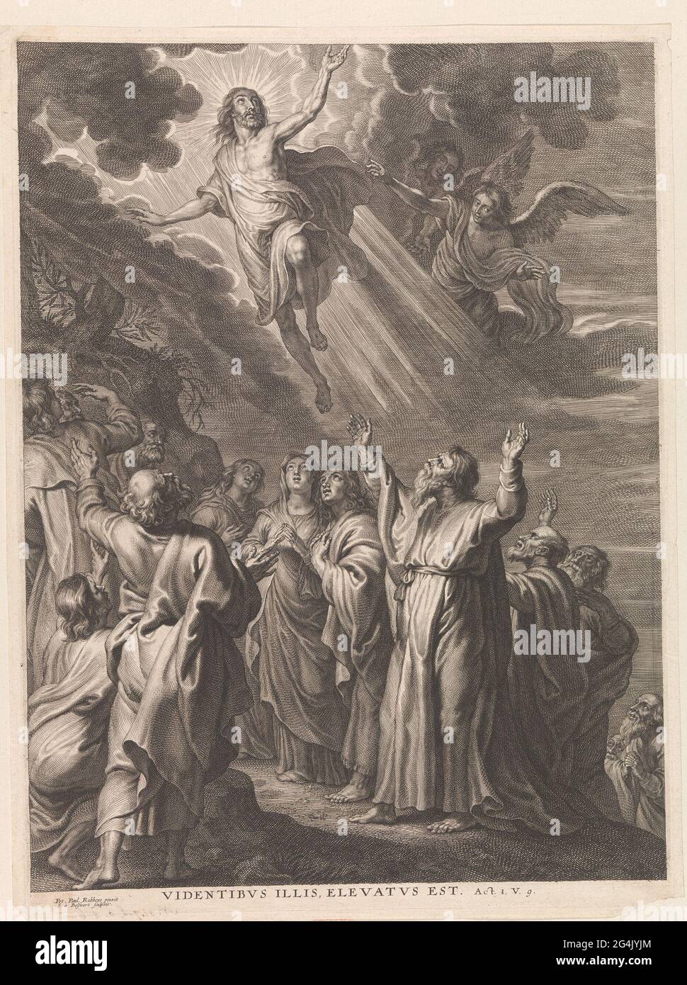 Ascension of Christ. . Stock Photo