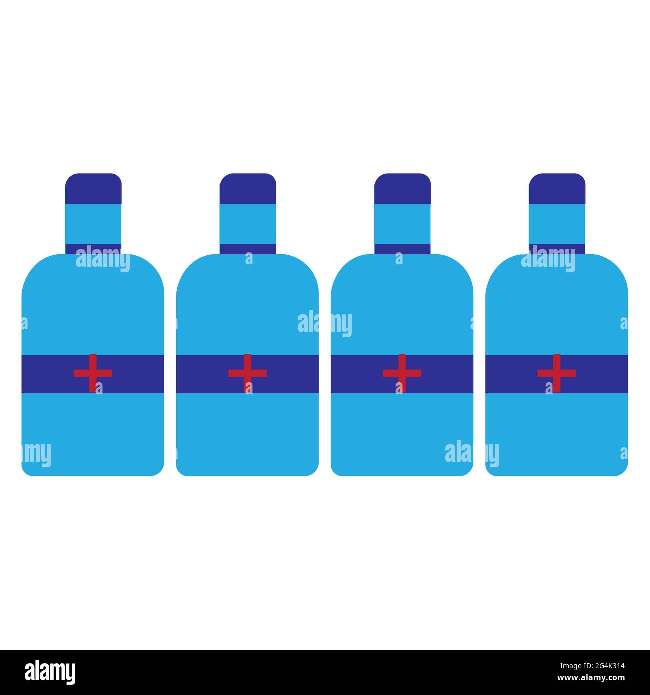 medicine bottles over white background illustration Stock Photo - Alamy