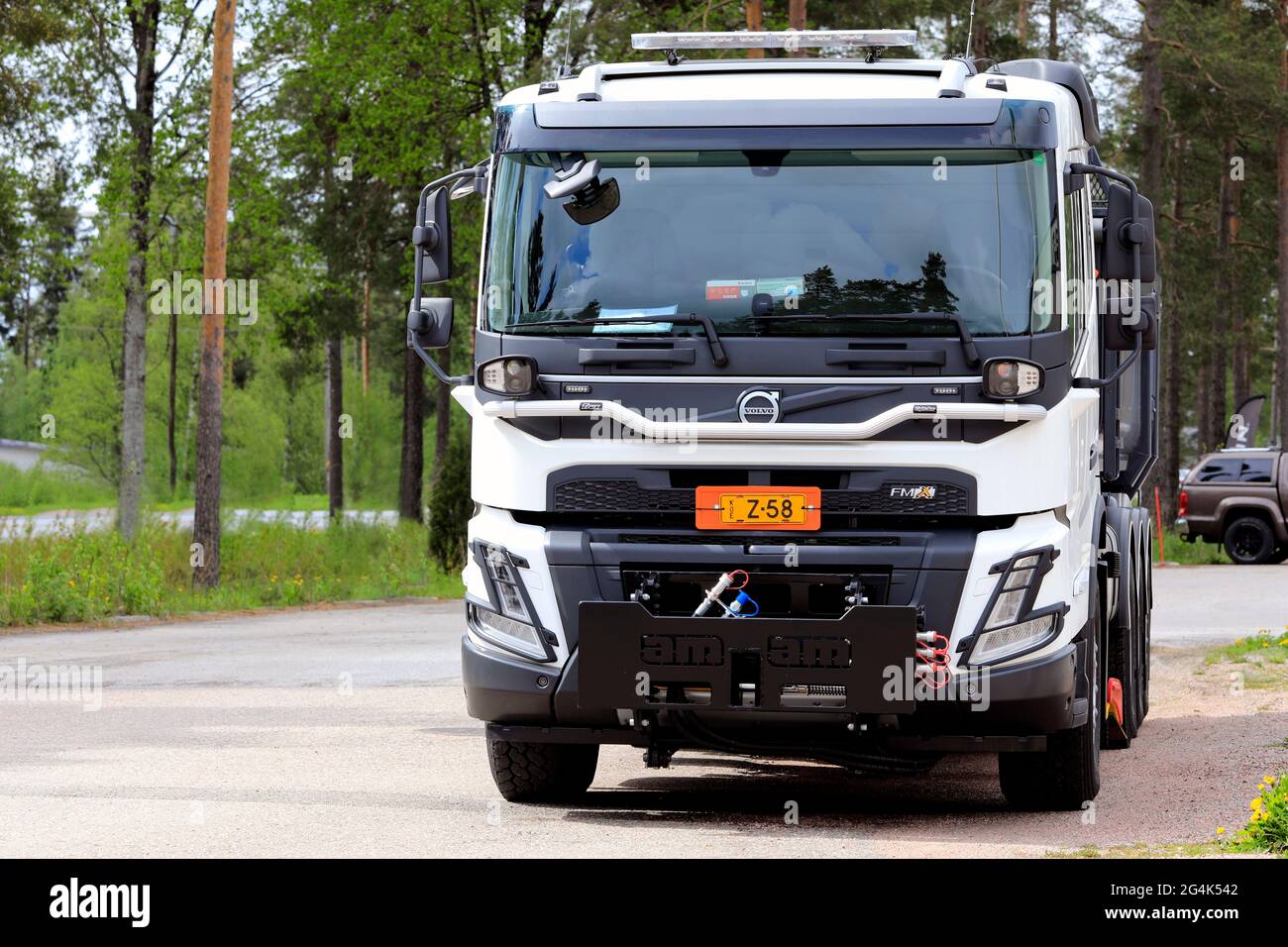 VOLVO FMX 460 Heavy Duty Truck Editorial Stock Photo - Image of trade,  hannover: 77883398