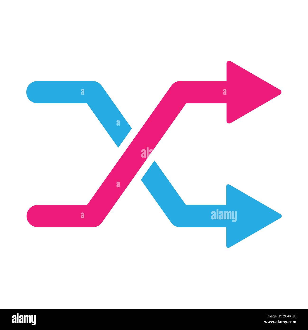 Redirect icon vector change direction symbolfor graphic design, logo ...