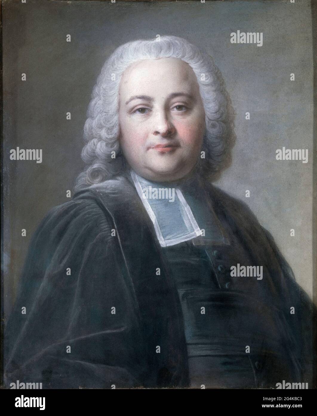 Portrait of Guillaume-Chr&#xe9;tien de Lamoignon de Malesherbes (1721-1794). Found in the collection of Mus&#xe9;e Carnavalet, Paris. Stock Photo