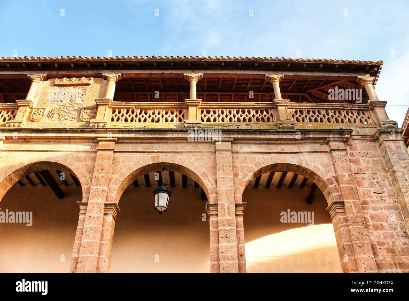 Castile Renaissance Beautiful and colossal porch in Renaissance house in Alcaraz street ...