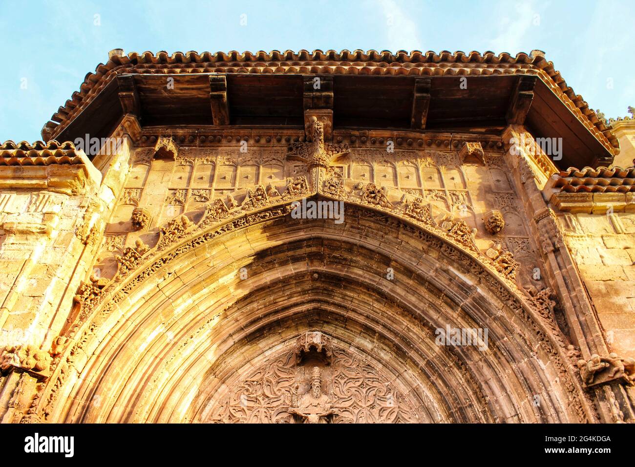 Castile Renaissance Beautiful and colossal porch in Renaissance house in Alcaraz street ...