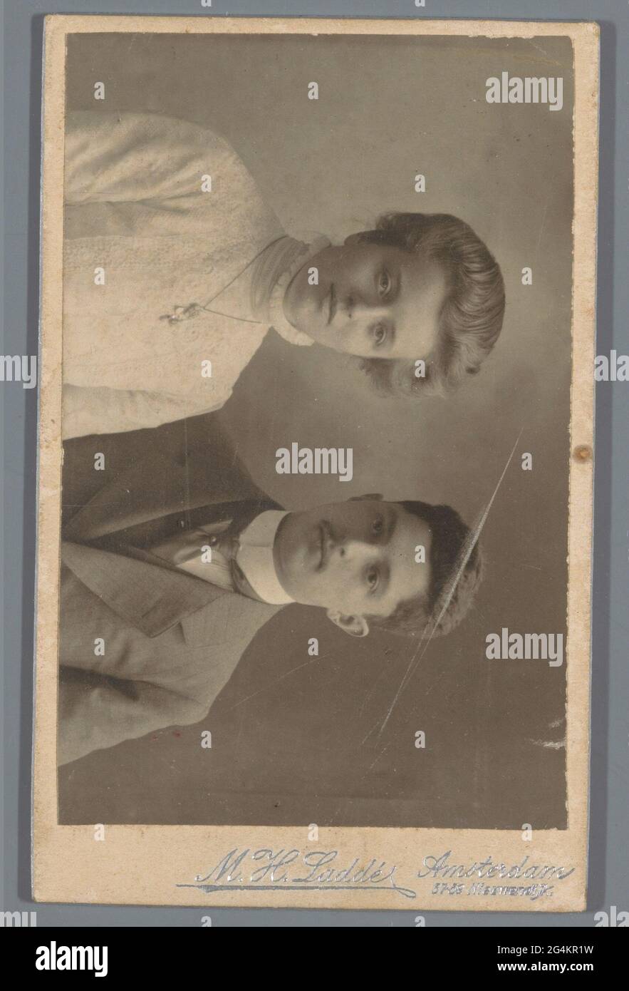 Portrait man and woman Stock Photo - Alamy