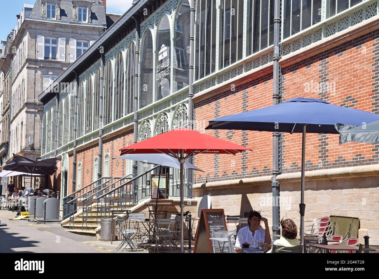 Les Halles Centrales, the main market hall of the city of Limoges