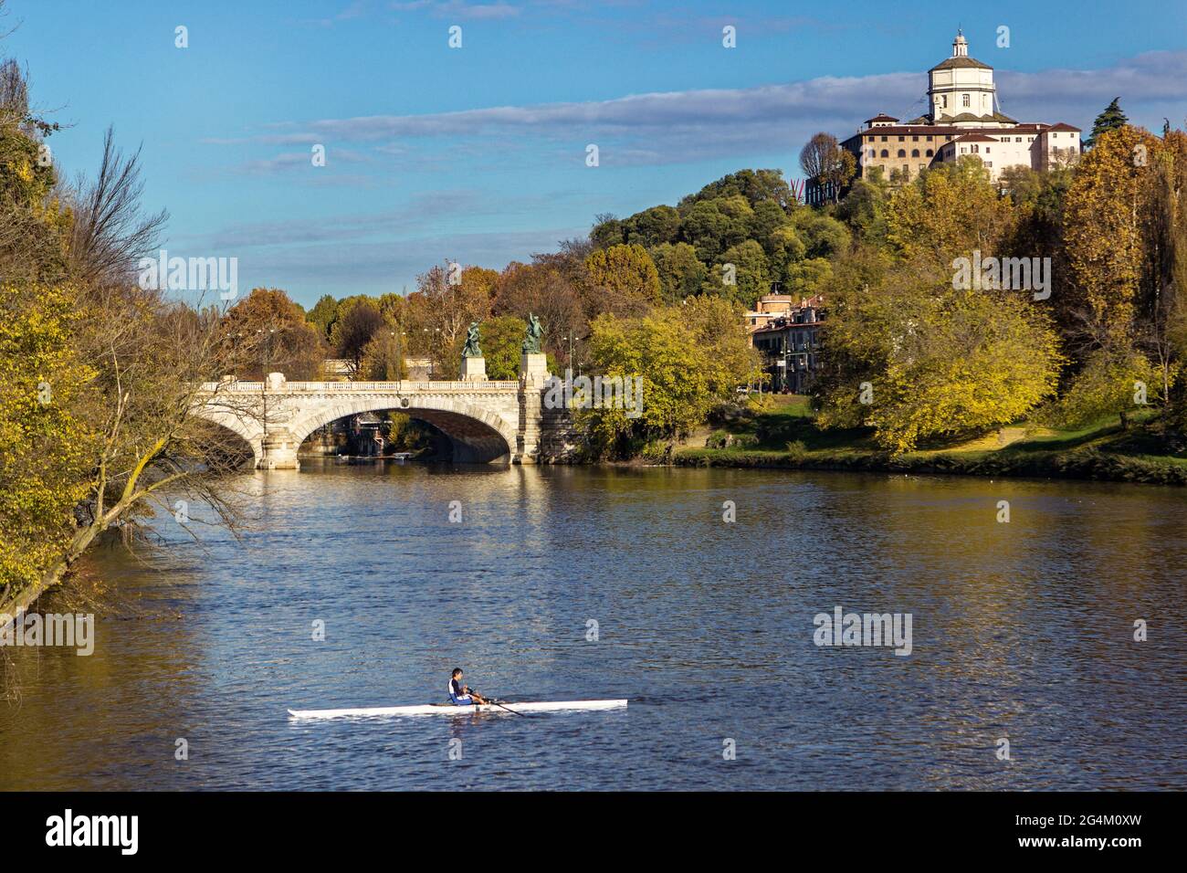 Turin Italy Rivers River po turin hi-res stock photography and images - Alamy