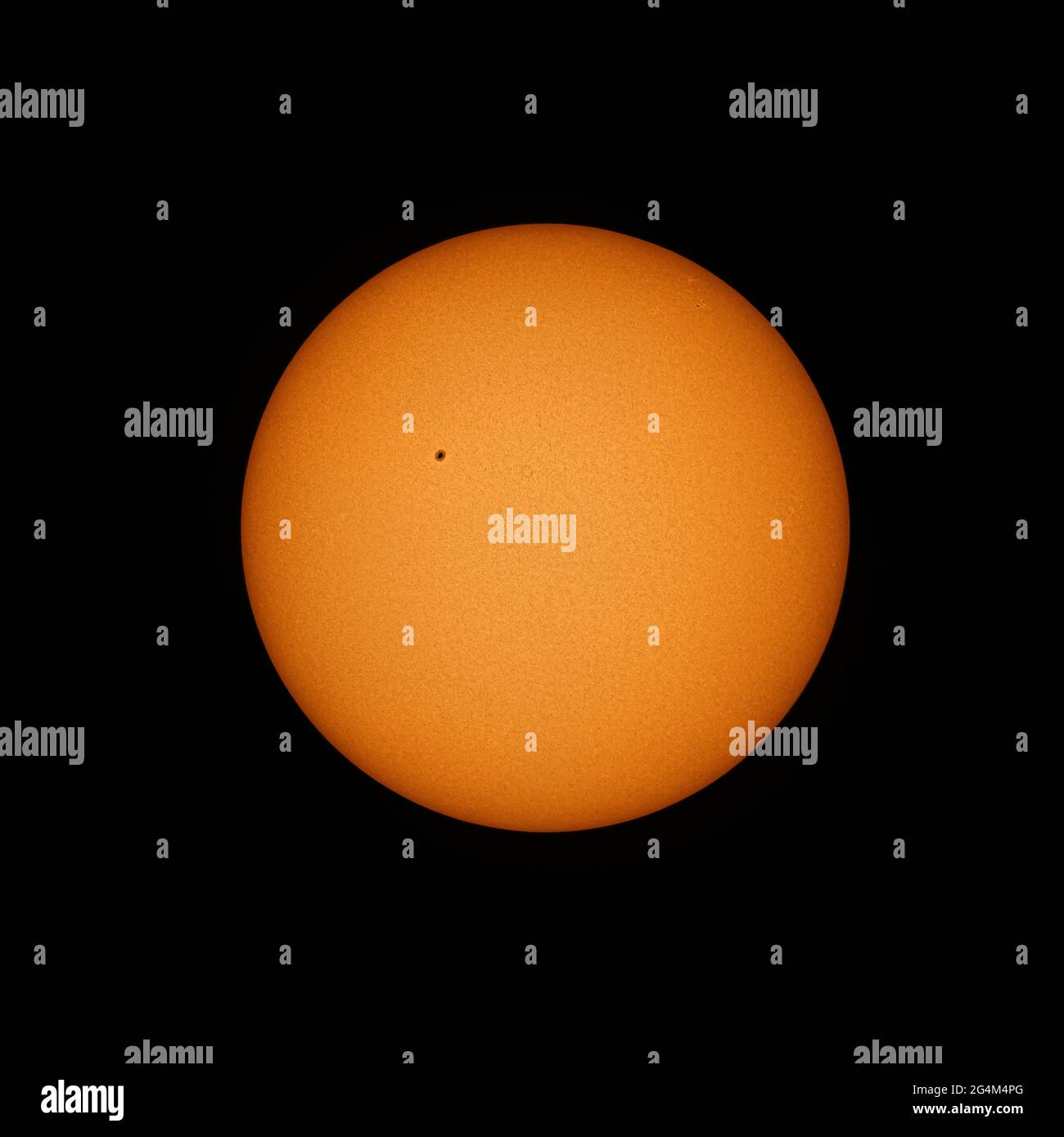 A view of the sun through a telescope Stock Photo Alamy