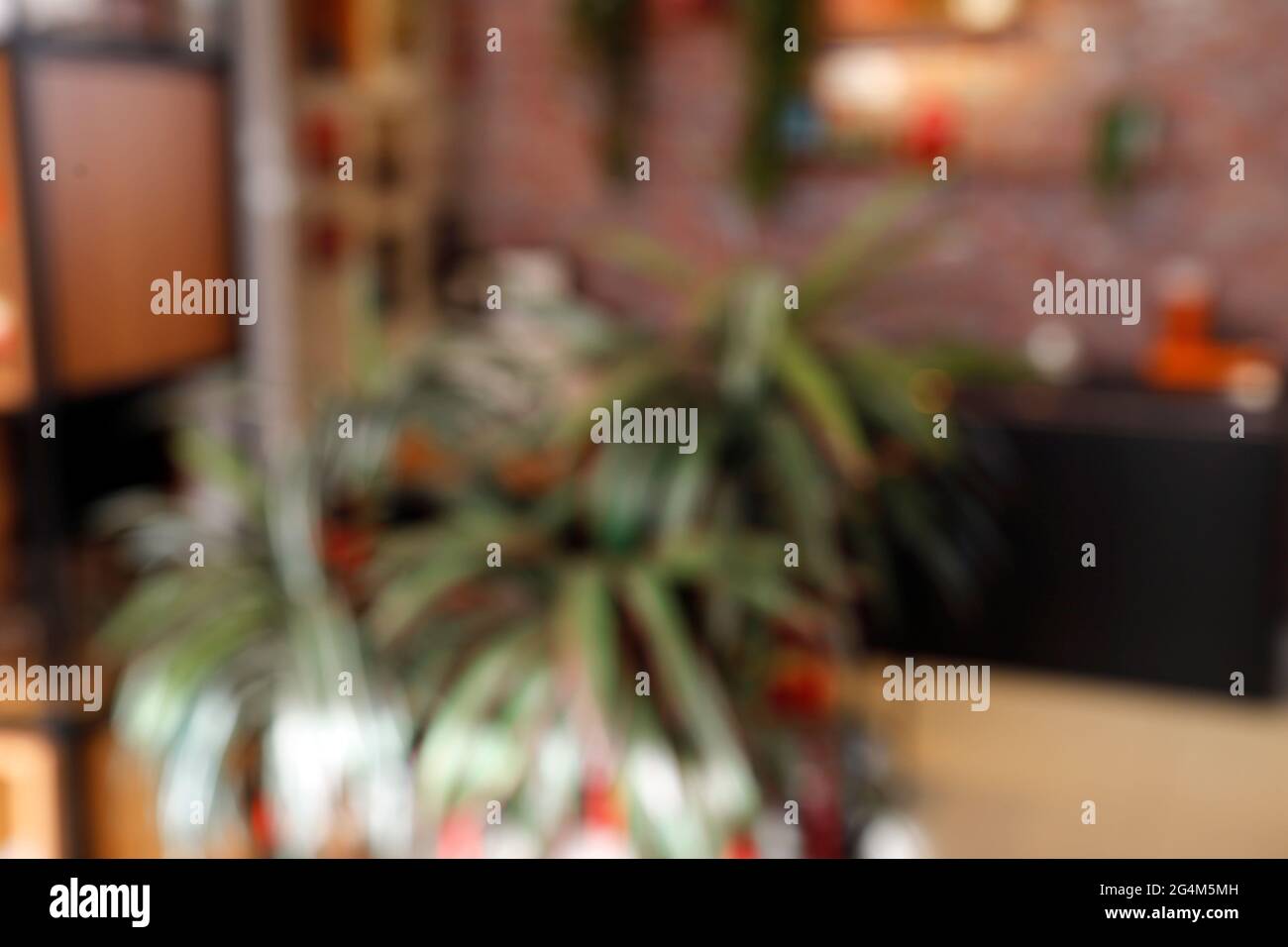 home or office unfocused background scene Stock Photo