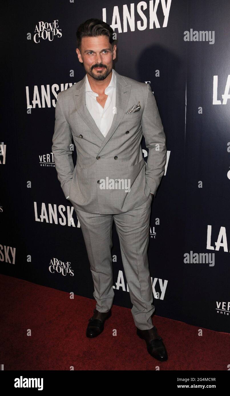 Los Angeles, CA. 21st June, 2021. David Cade at arrivals for LANSKY ...