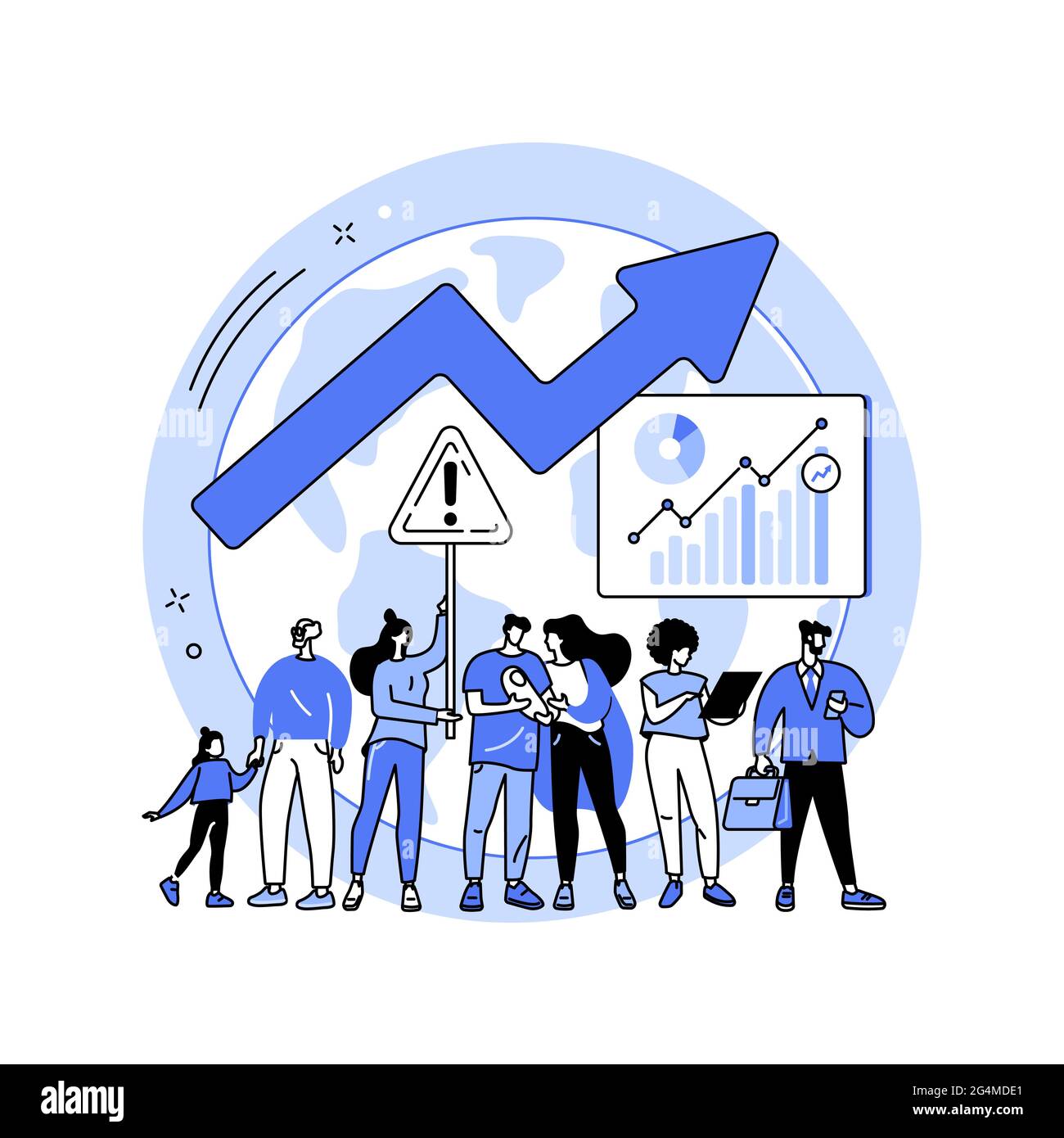Population growth cartoon hi-res stock photography and images - Alamy