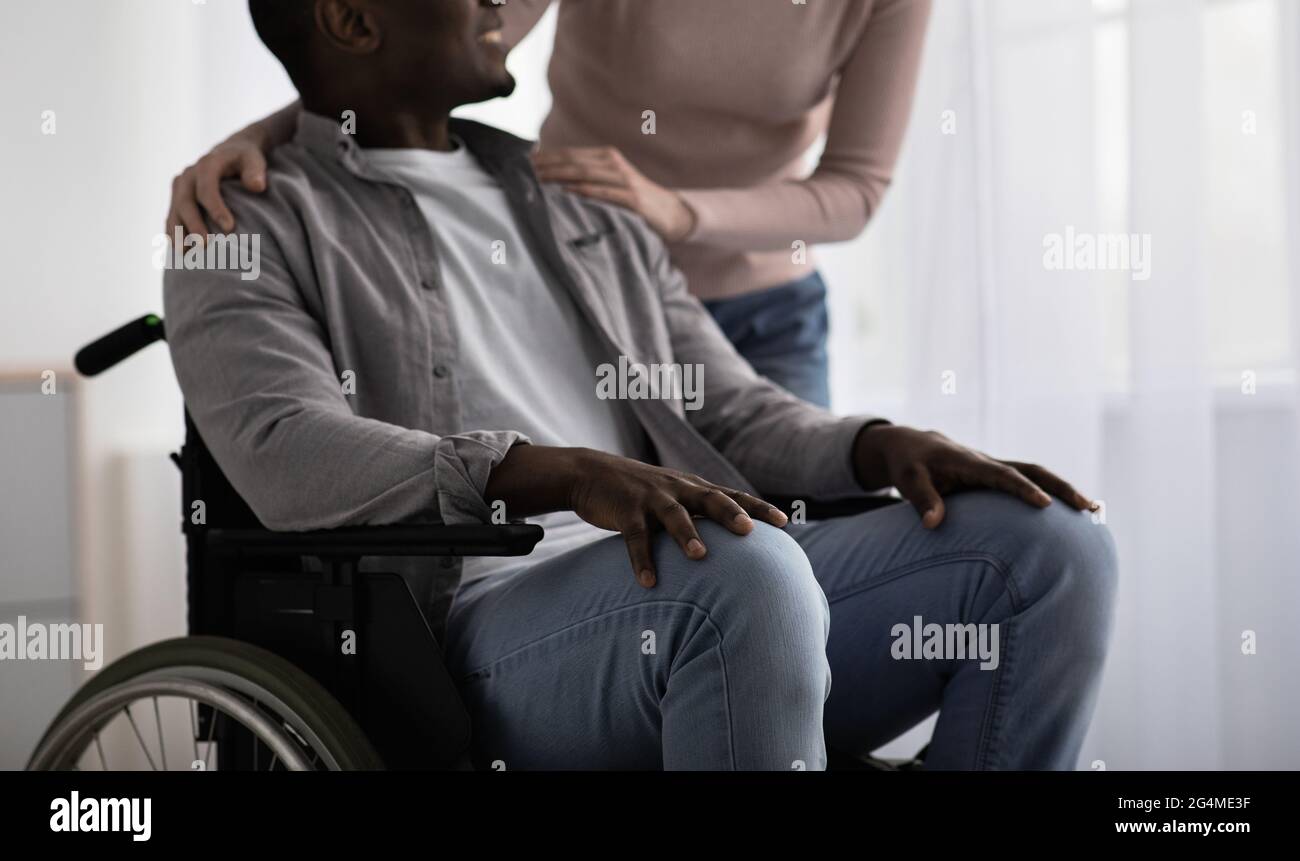 Caring for disabled patient at home or good relationships in ...