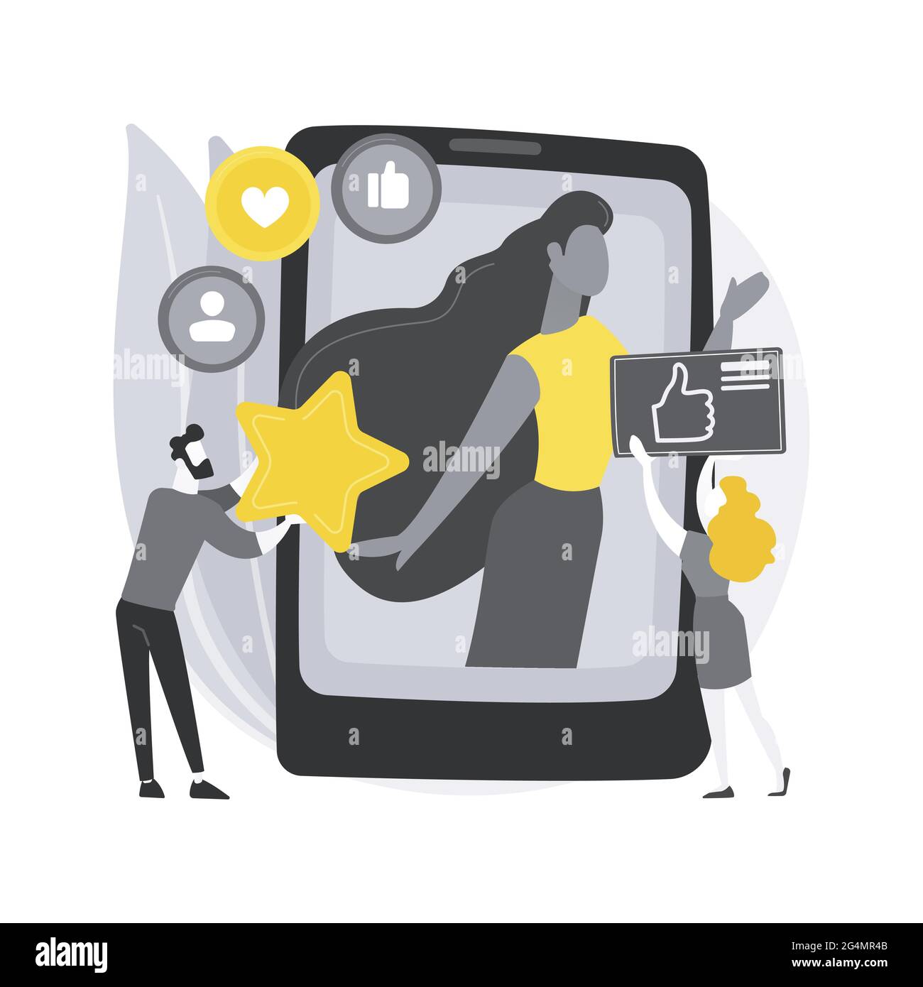 Social media era Cut Out Stock Images Pictures Alamy