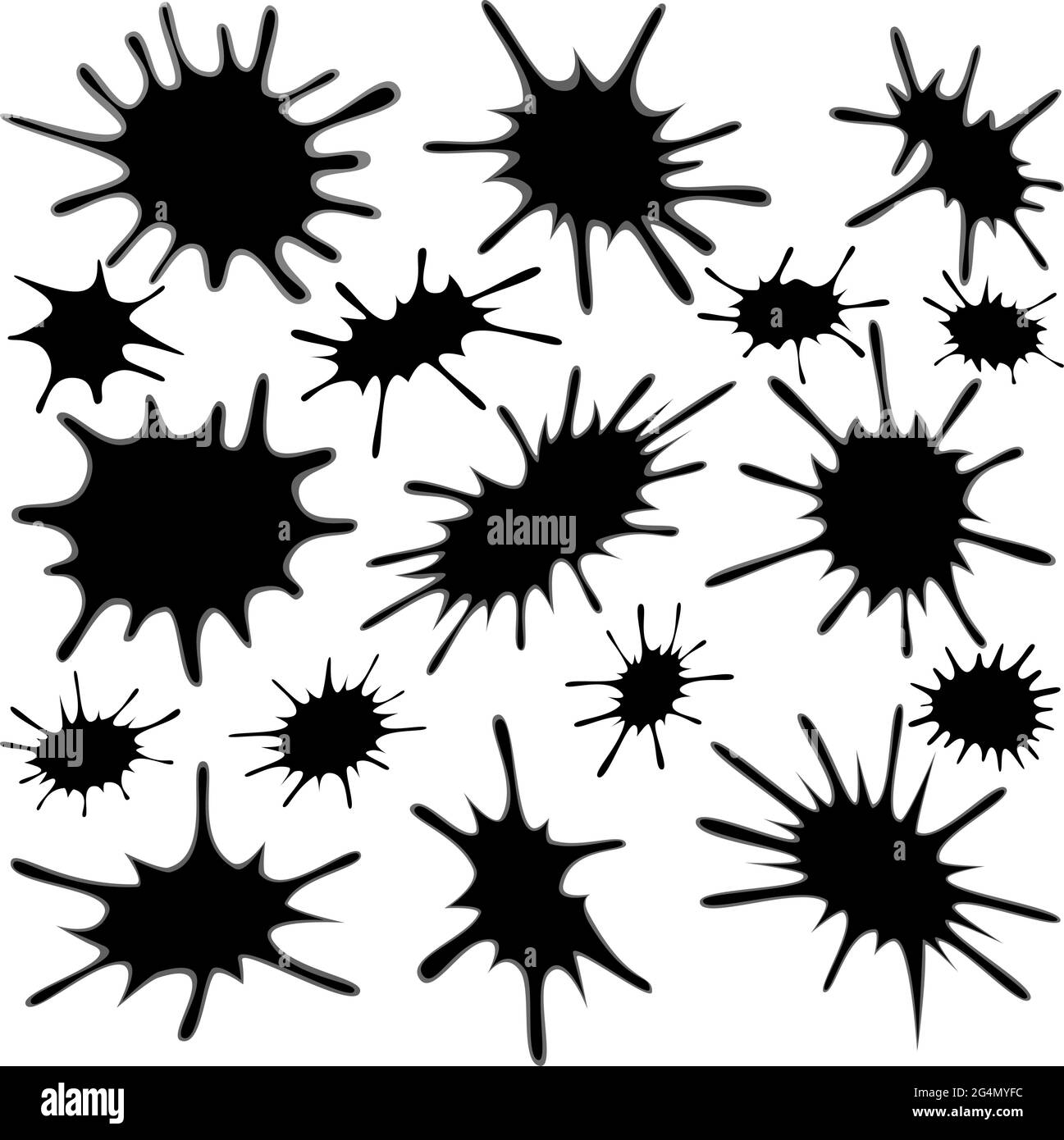 Wet Spot Stock Vector Images Alamy