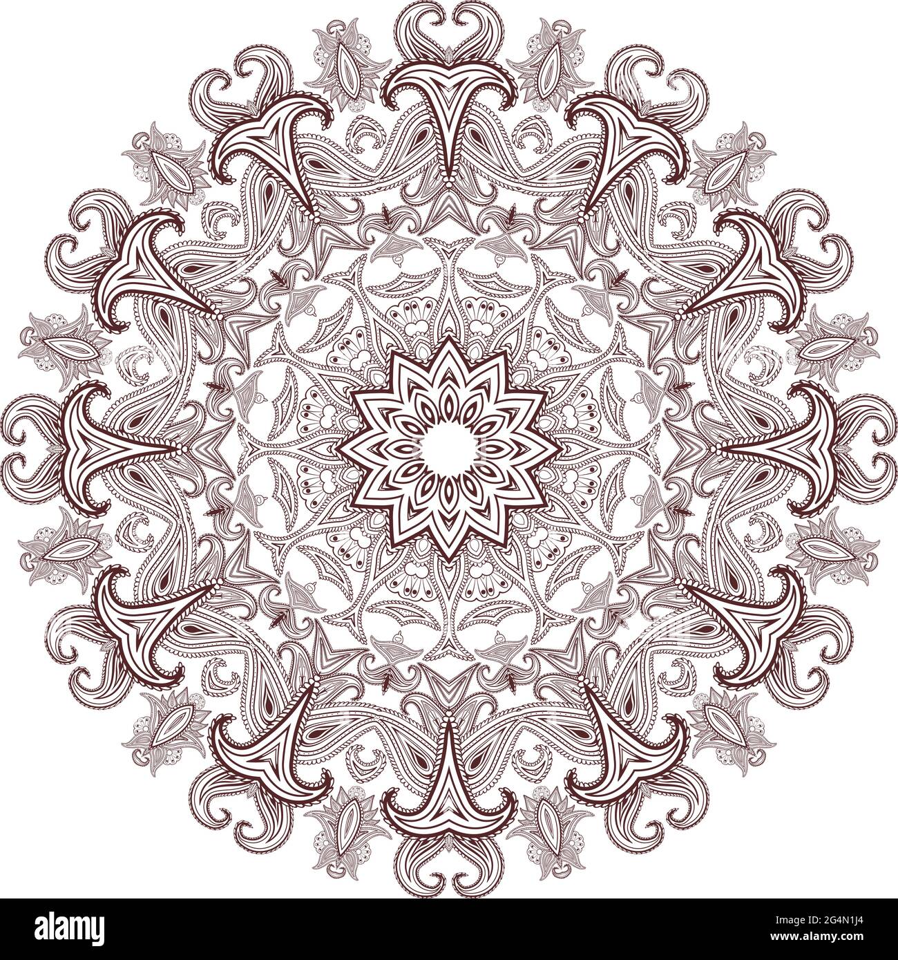 Modern design round texture, EPS8 - vector graphics Stock Vector Image ...