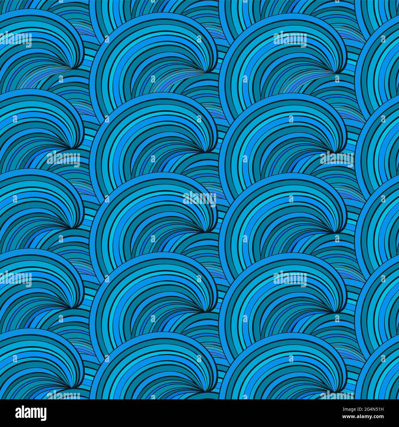 Seamless background waves , EPS8 - vector graphics Stock Vector Image ...