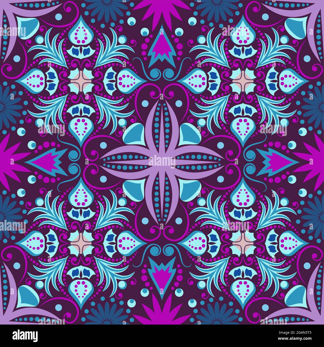 Elegant seamless pattern style Persian ornament, EPS8 - vector graphics ...