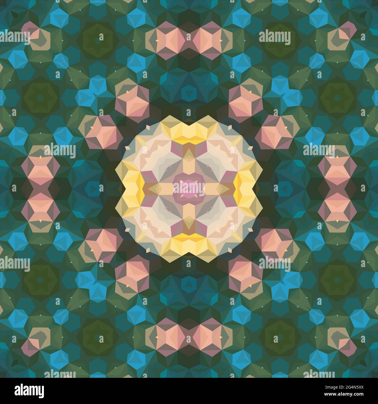 Abstract colorful kaleidoscopic background Stock Vector Images - Alamy