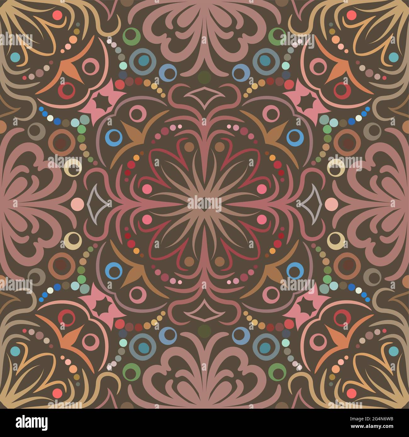 Elegant abstract seamless pattern background, EPS8 - vector graphics ...