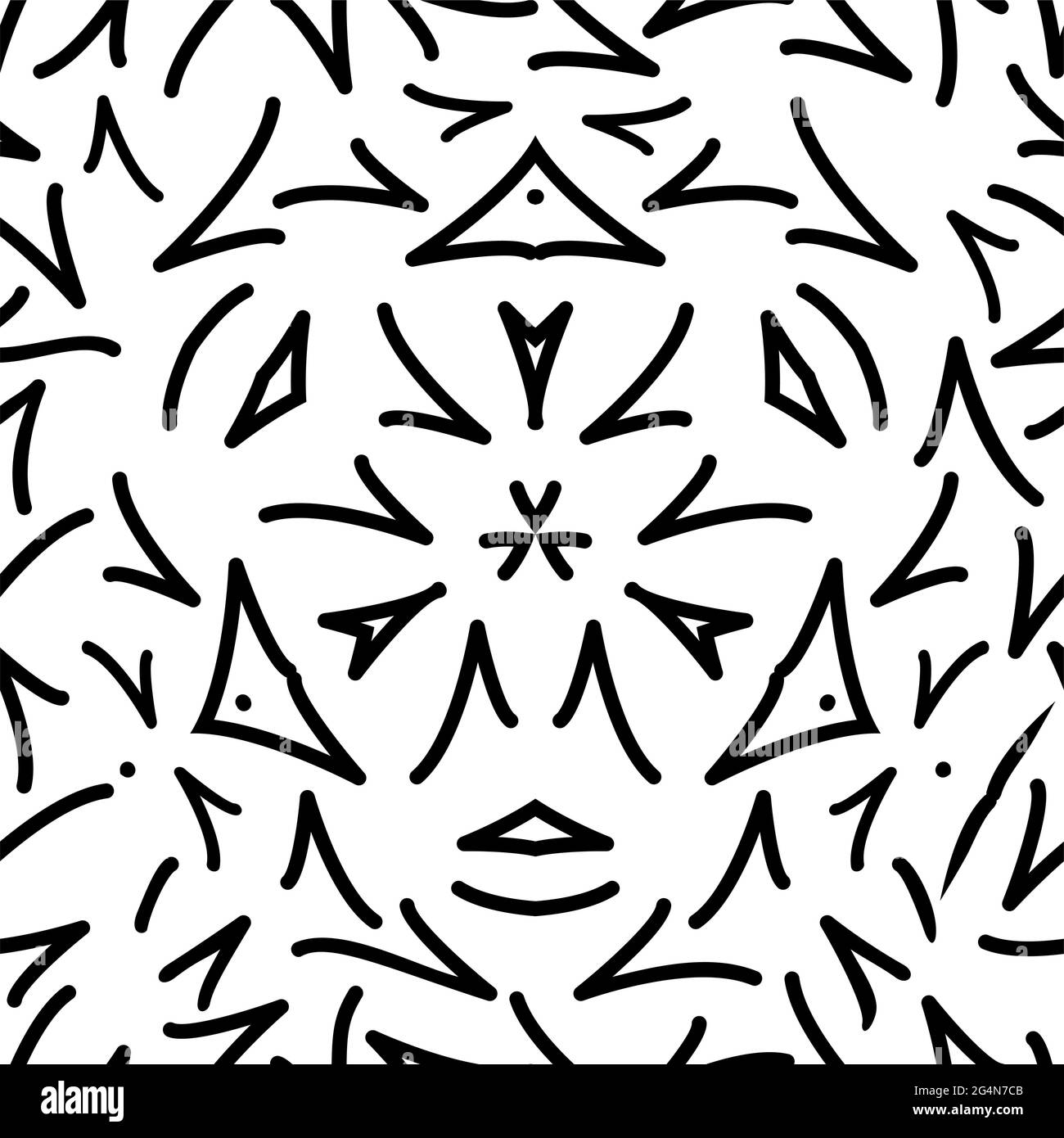 Geometrical seamless pattern lines, EPS8 - vector graphics Stock Vector ...