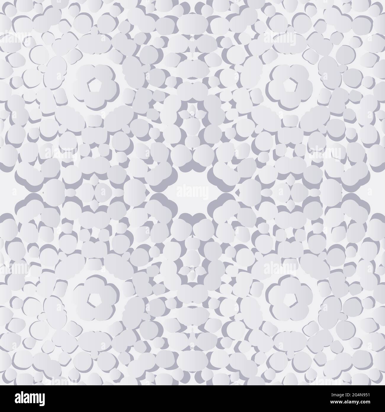 Abstract delicate floral seamless background, EPS8 - vector graphics. Stock Vector