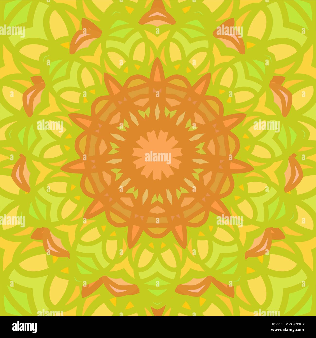 Abstract flower elegant seamless ornament, EPS8 - vector graphics Stock ...