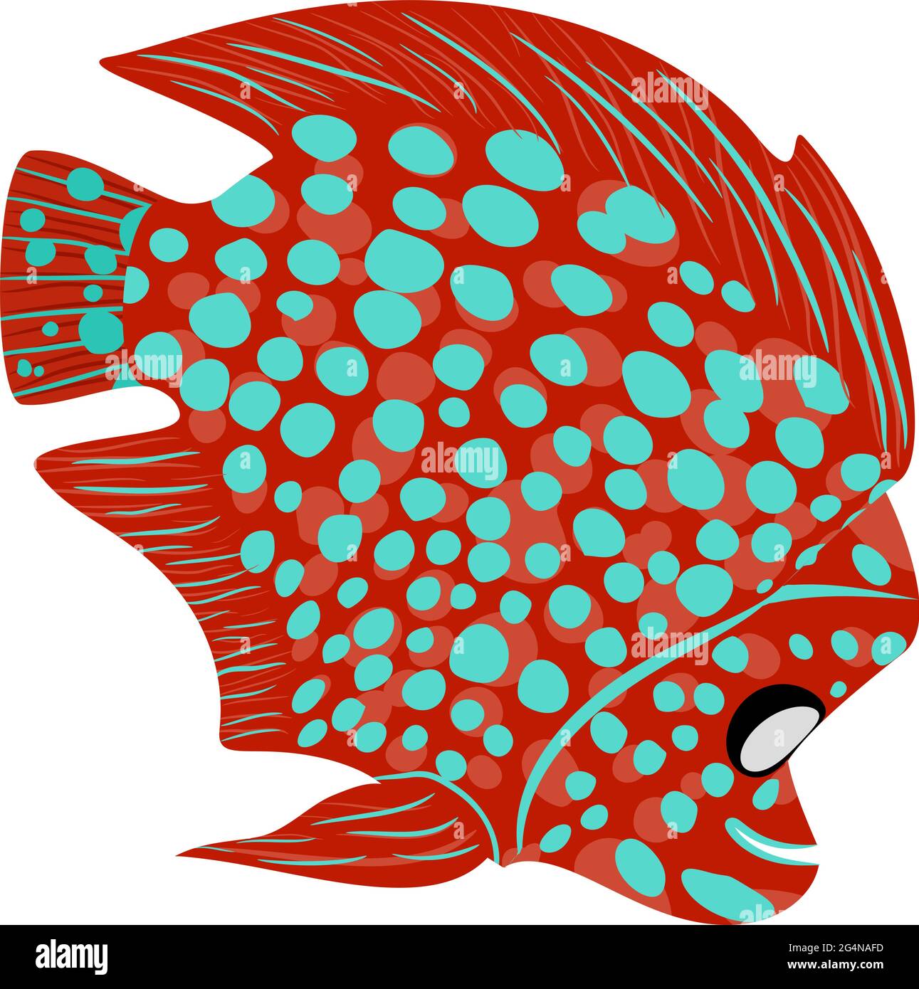 Fish scrap Stock Vector Images - Alamy
