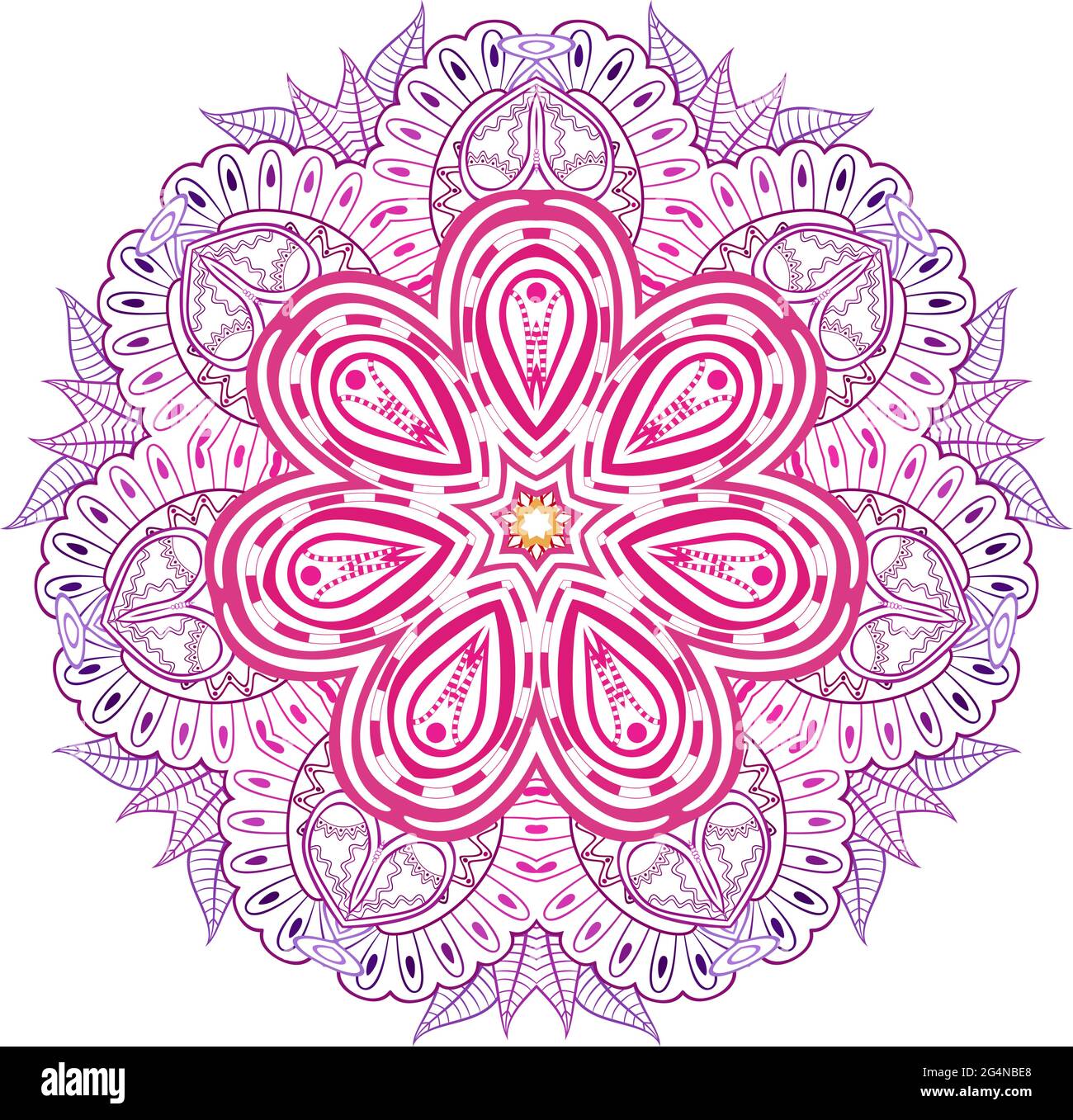 Abstract flower elegant openwork, EPS8 - vector graphics Stock Vector ...