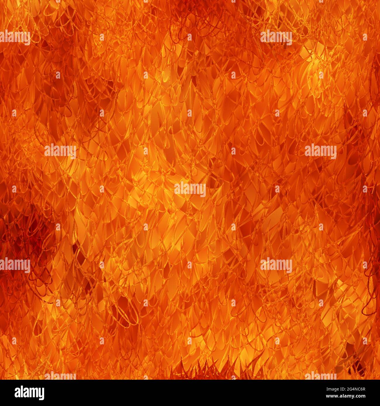 Elegant flame seamless background, EPS10 - vector graphics. Stock Vector