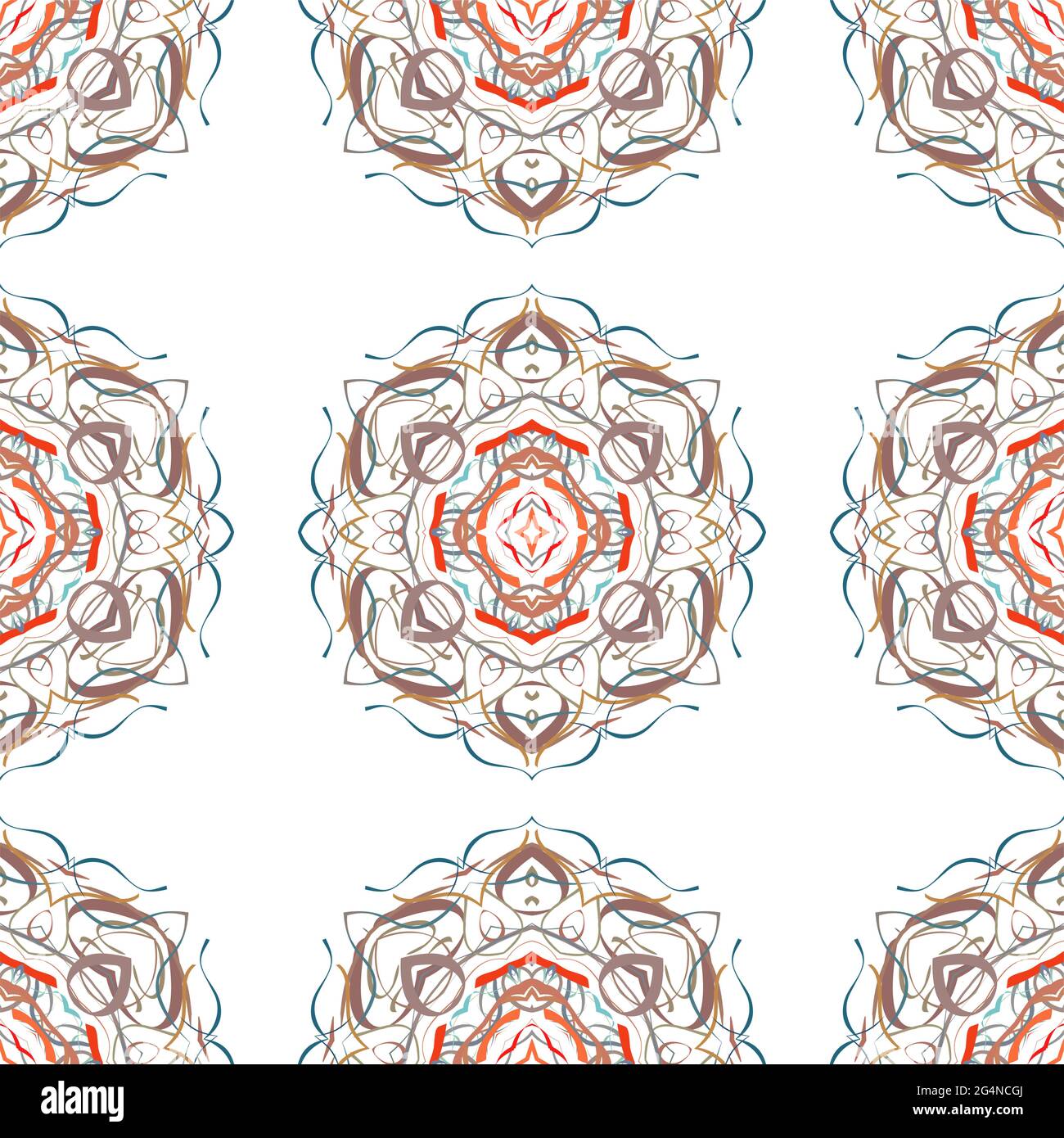 Abstract flower elegant seamless background, EPS8 - vector graphics ...