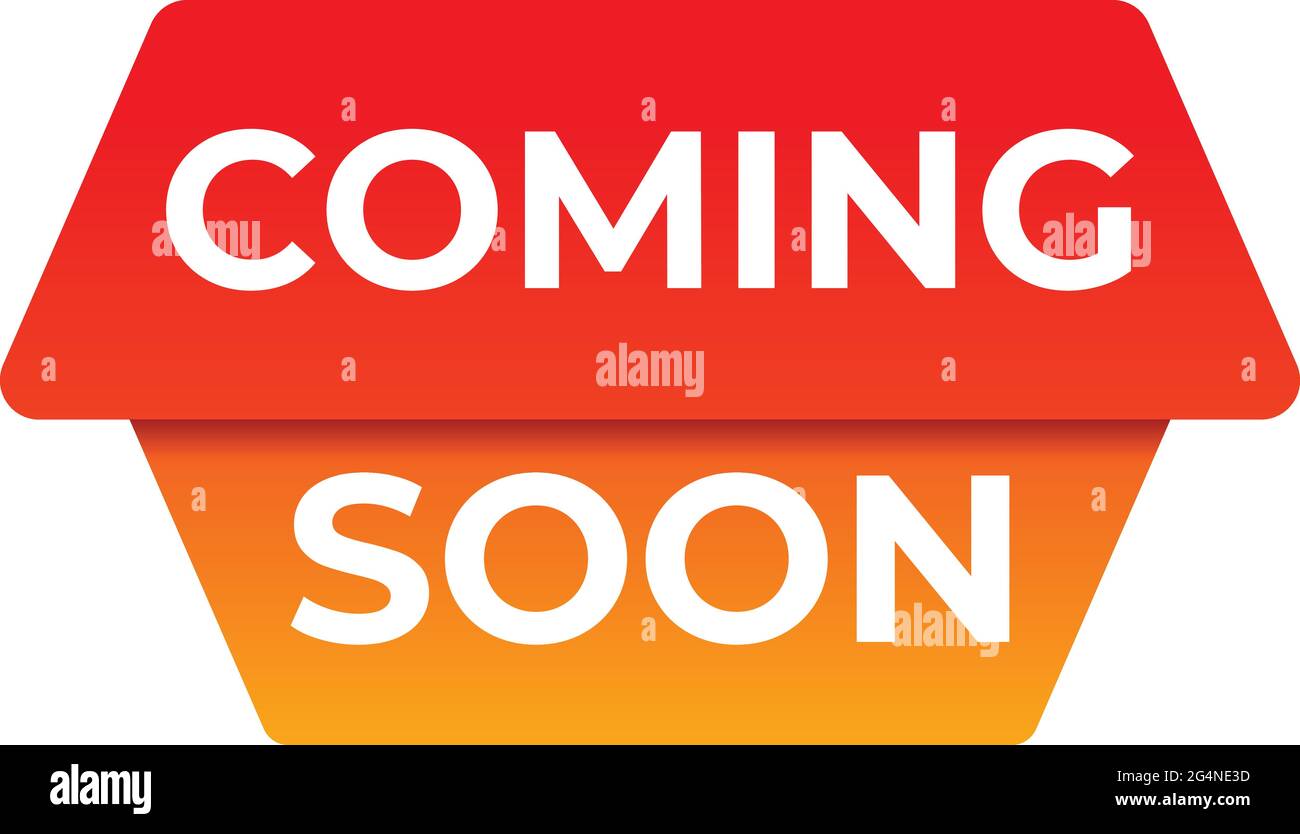 Coming soon advertisement icon. Cartoon of Coming soon advertisement