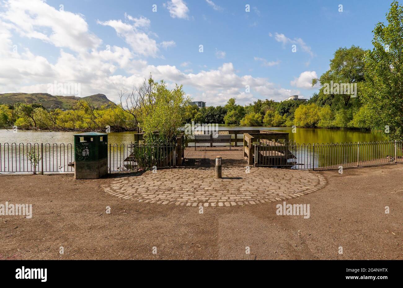 Lochend Park is a public park for anyone to enjoy, Edinburgh, Scotland