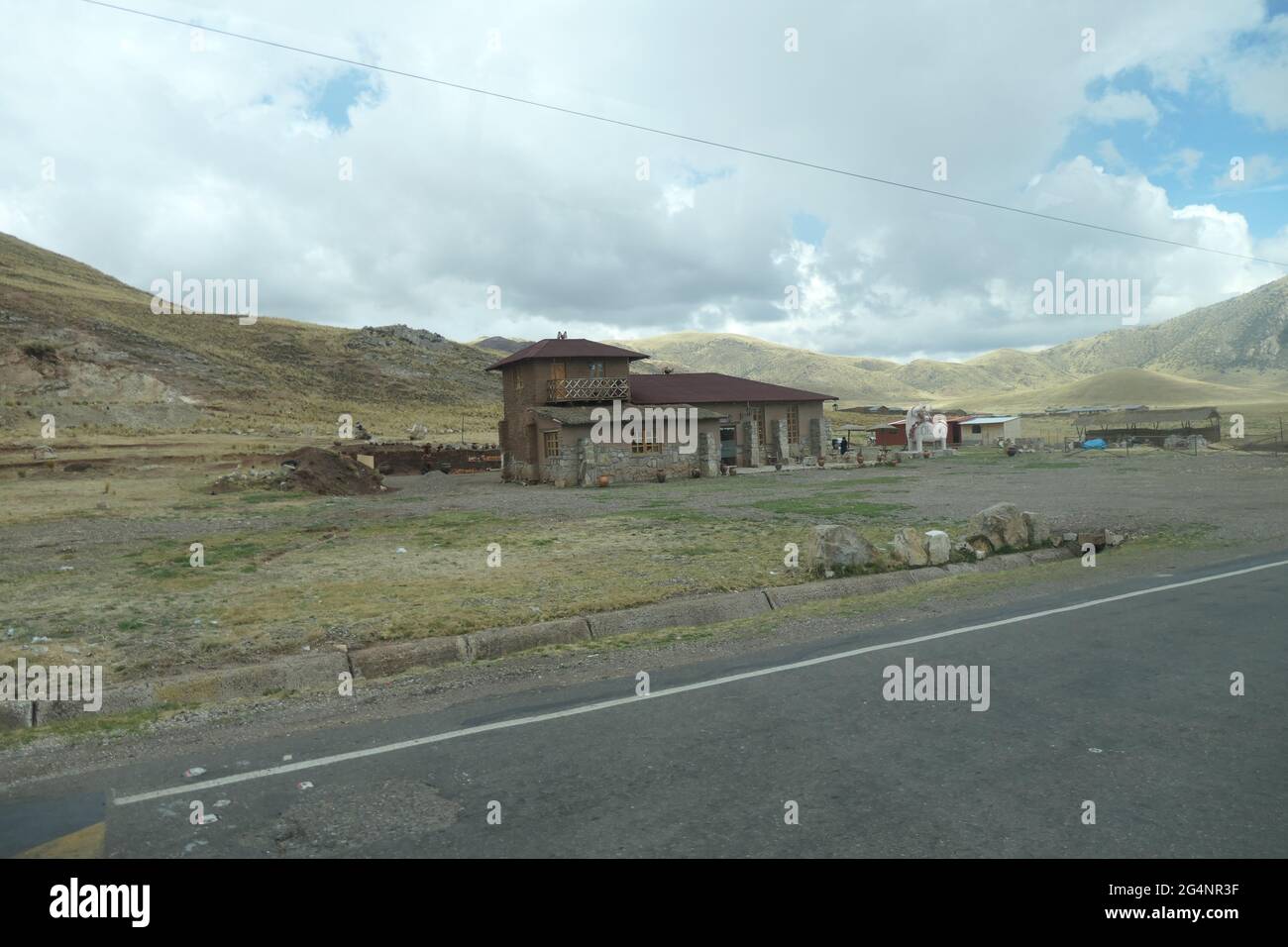 Farm house in Peru Stock Photo - Alamy