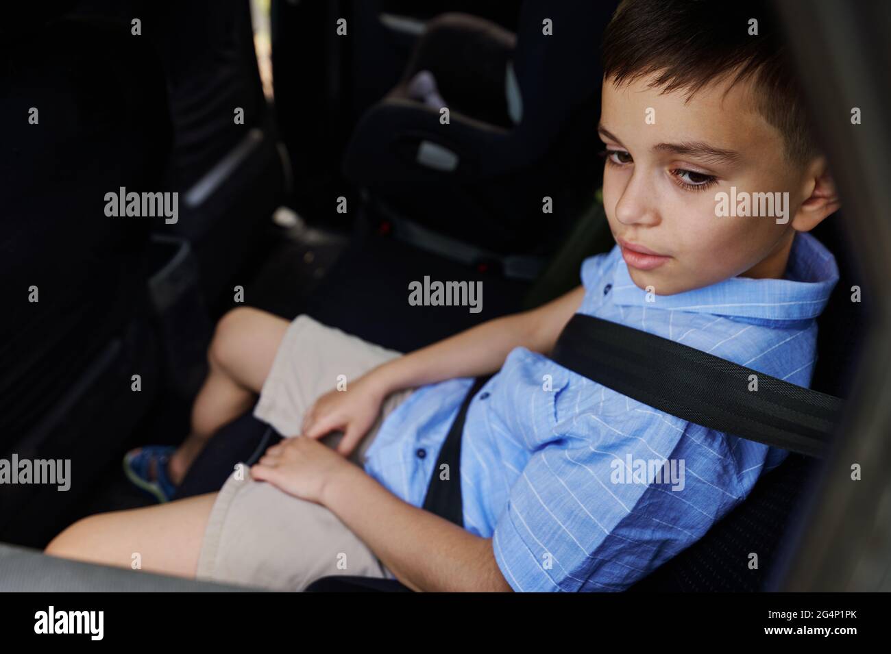 Children seat belts car hires stock photography and images Alamy
