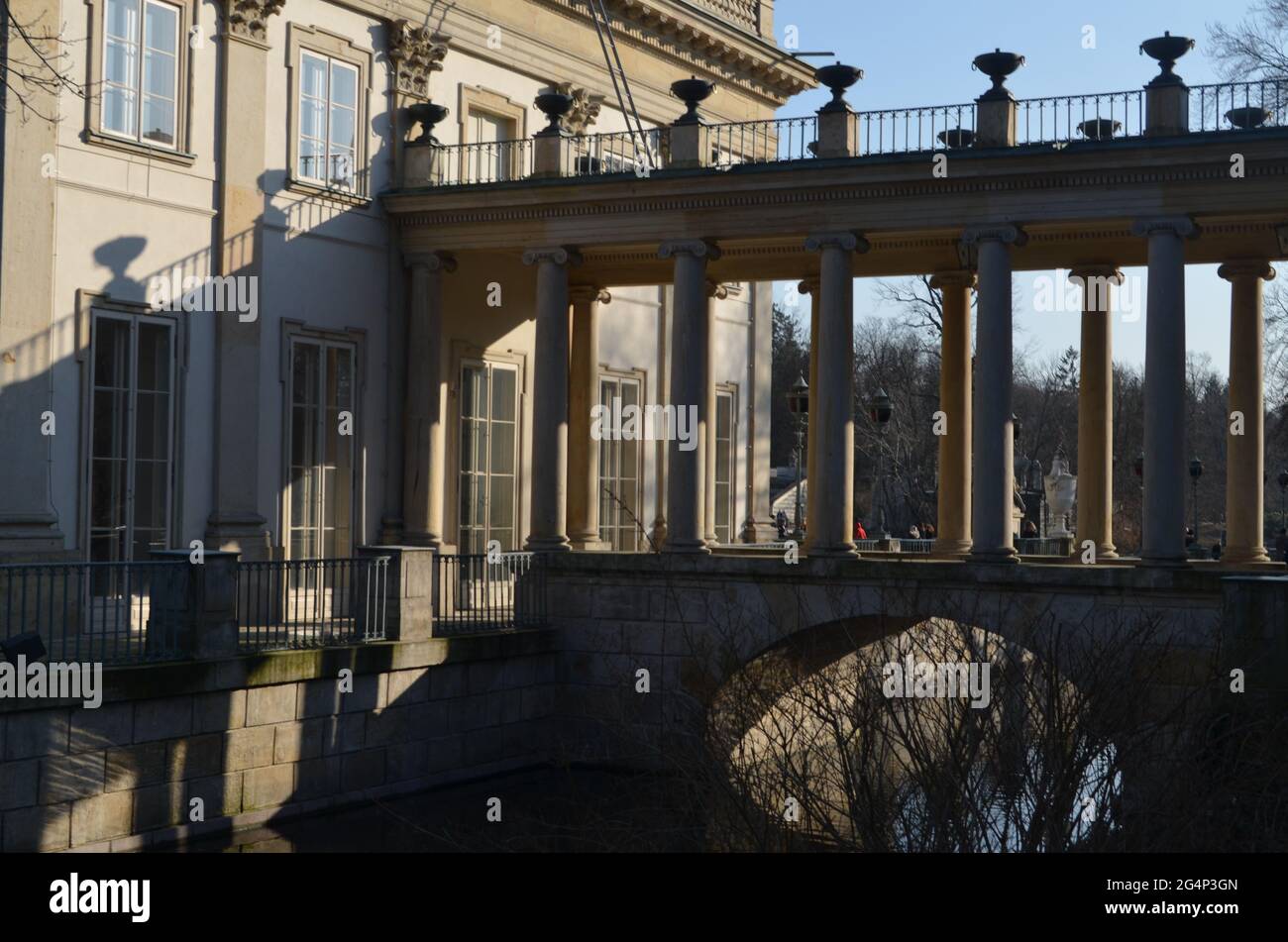 Warsaw Bath Gardens - Łazienki Warszawskie Stock Photo - Alamy
