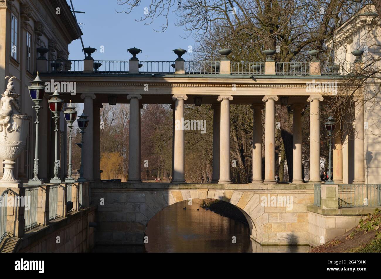 Warsaw Bath Gardens - Łazienki Warszawskie Stock Photo - Alamy