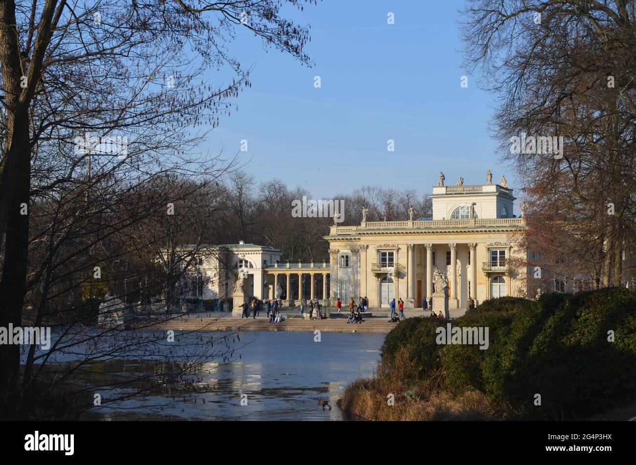 Warsaw Bath Gardens - Łazienki Warszawskie Stock Photo - Alamy
