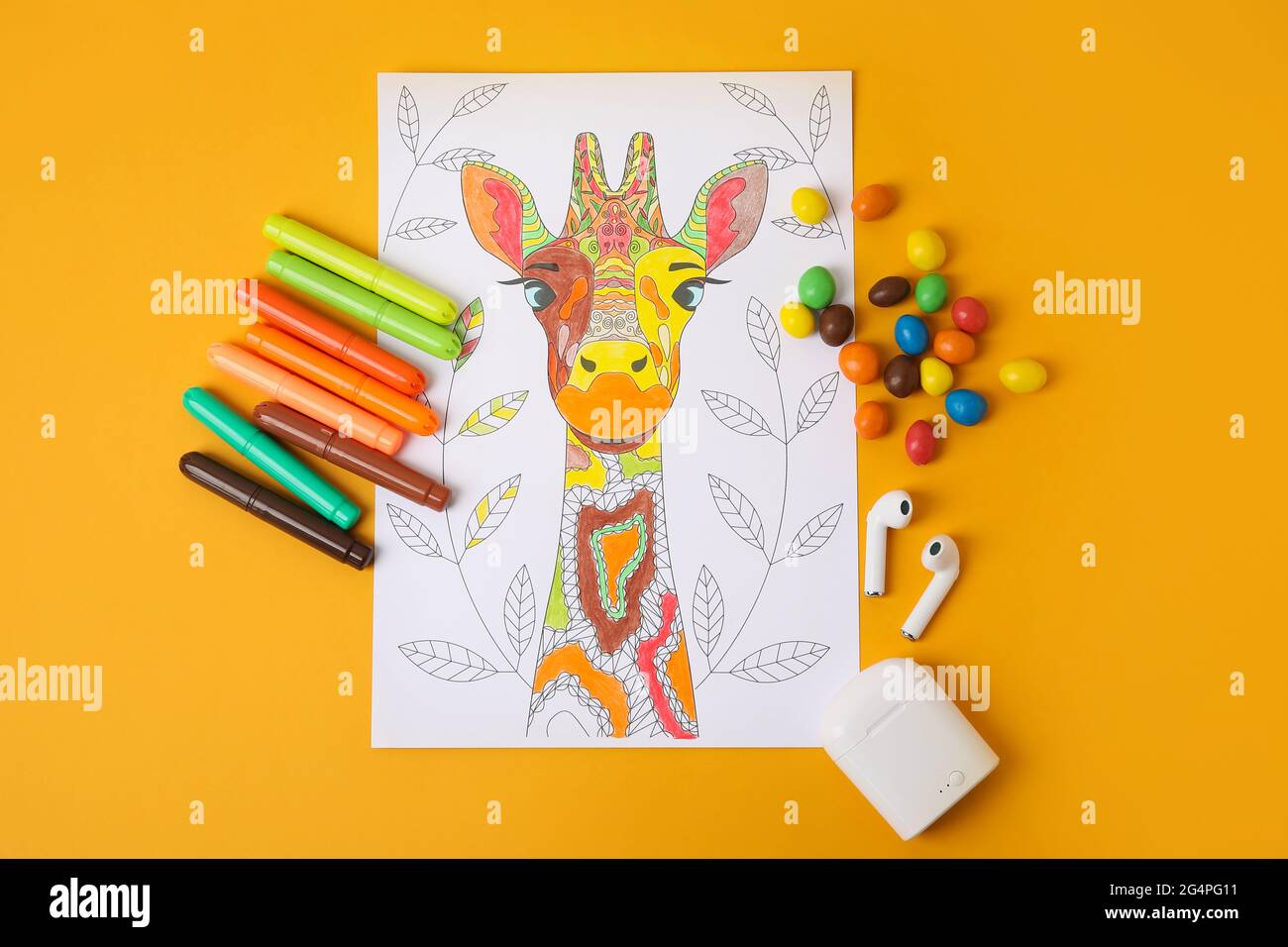Sweet animal coloring hi-res stock photography and images - Alamy