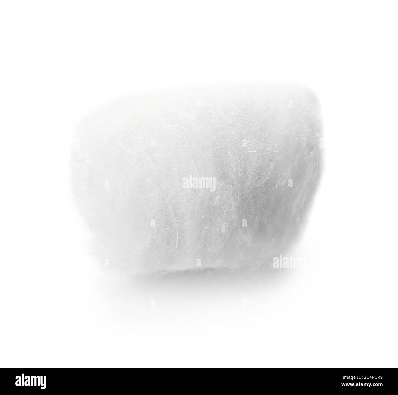 Soft cotton wool on white background Stock Photo Alamy