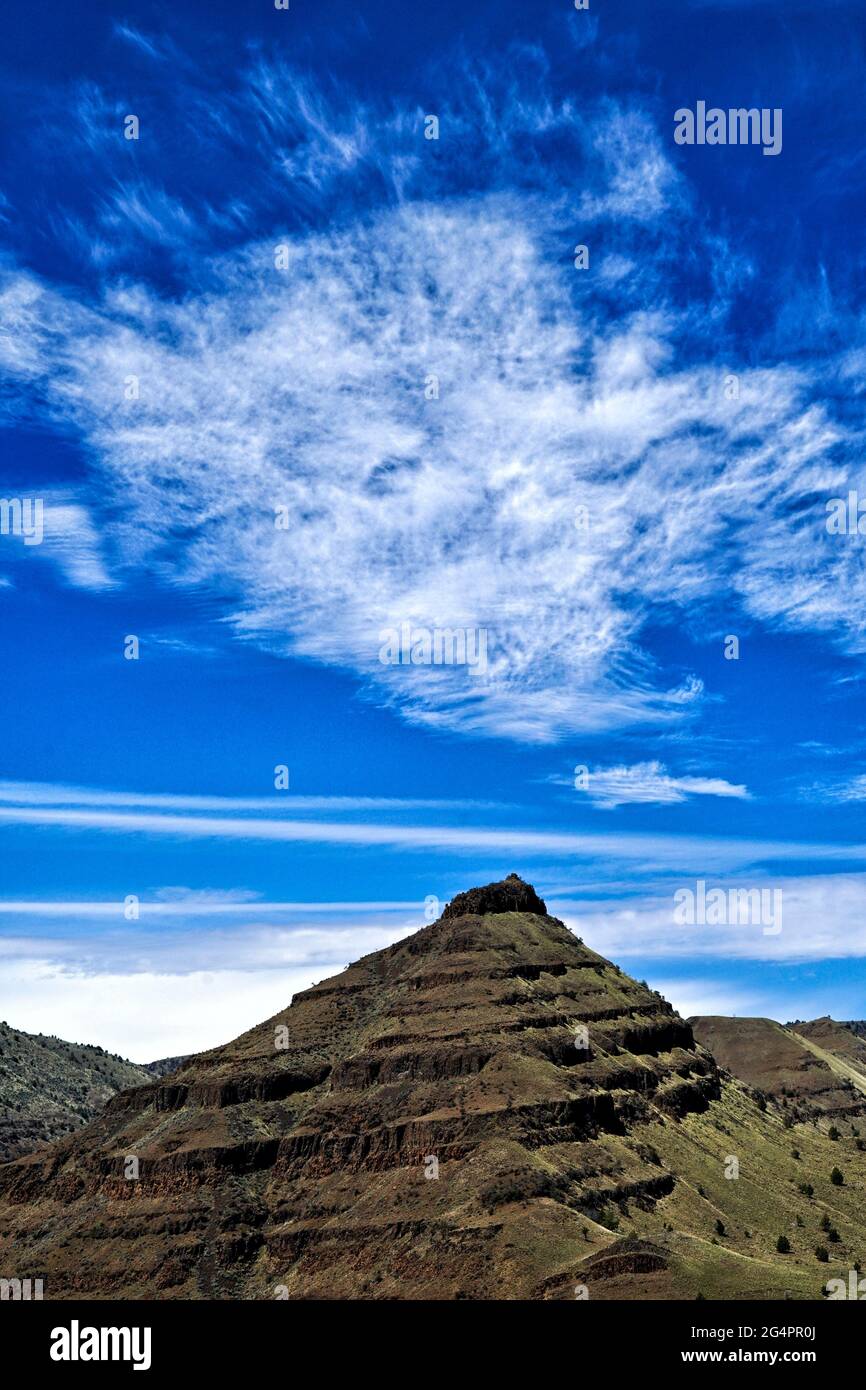 John Day National Monument Stock Photo Alamy
