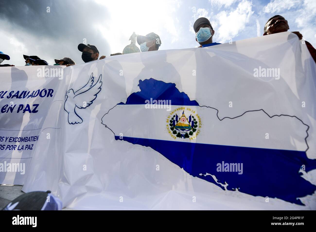 Map of el salvador hi-res stock photography and images - Alamy